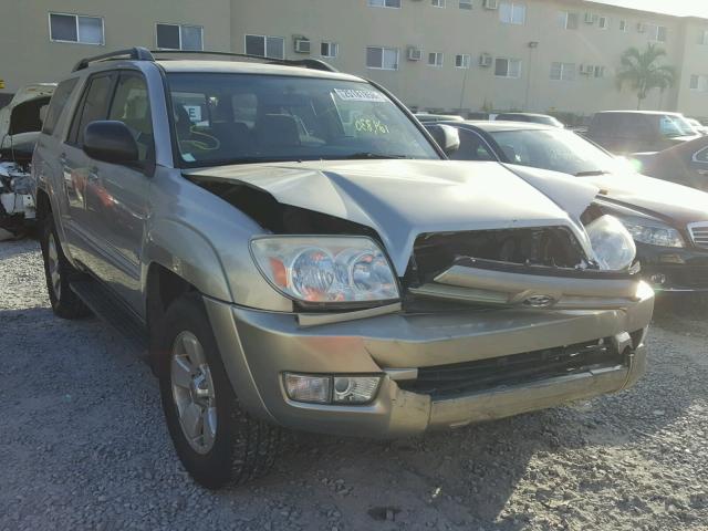 JTEZU14R840040242 - 2004 TOYOTA 4RUNNER SR BEIGE photo 1