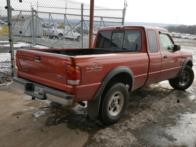 1FTZR15X3XTA33513 - 1999 FORD RANGER SUP ORANGE photo 4