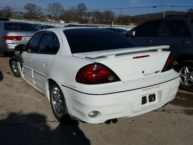 1G2NV52EX4C159114 - 2004 PONTIAC GRAND AM G WHITE photo 3