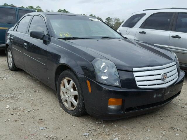 1G6DP577070184267 - 2007 CADILLAC CTS HI FEA BLACK photo 1