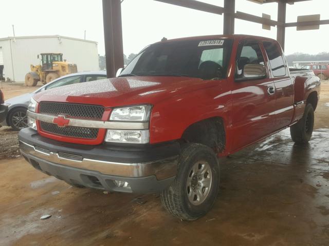 1GCEK19T23Z308077 - 2003 CHEVROLET SILVERADO RED photo 2