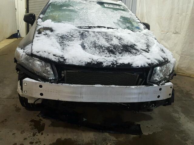 2HGFB2F89DH532010 - 2013 HONDA CIVIC EX შავი ფოტო 9