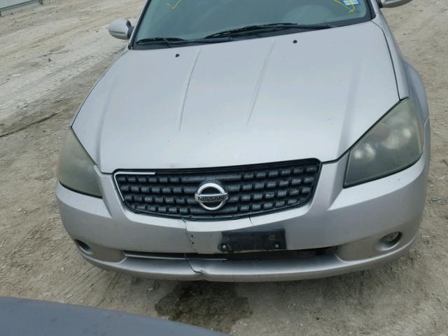 1N4AL11D45N901603 - 2005 NISSAN ALTIMA S SILVER photo 9