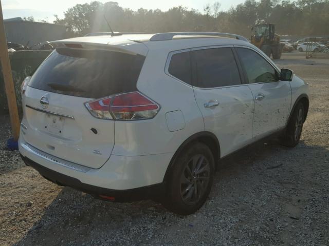 5N1AT2MT8GC862379 - 2016 NISSAN ROGUE S WHITE photo 4