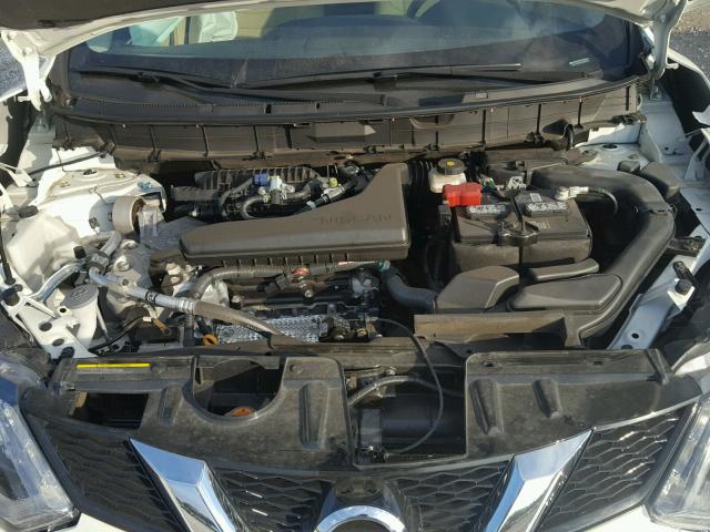 5N1AT2MT8GC862379 - 2016 NISSAN ROGUE S WHITE photo 7