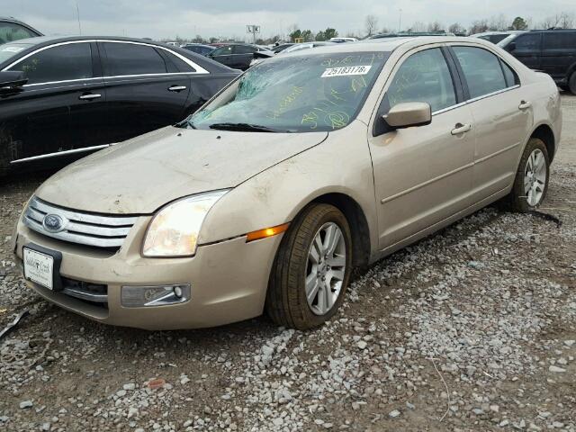 3FAHP08107R119775 - 2007 FORD FUSION SEL GOLD photo 2