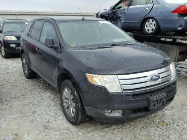 2FMDK38CX8BB11060 - 2008 FORD EDGE SEL BLACK photo 1