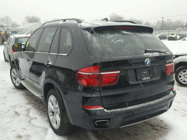 5UXZV8C50DL899072 - 2013 BMW X5 XDRIVE5 BLACK photo 3