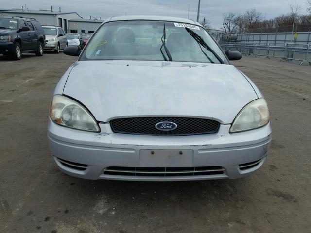 1FAFP53U76A100896 - 2006 FORD TAURUS SE SILVER photo 9