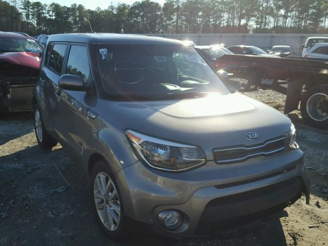 KNDJP3A59J7513350 - 2018 KIA SOUL + GRAY photo 1