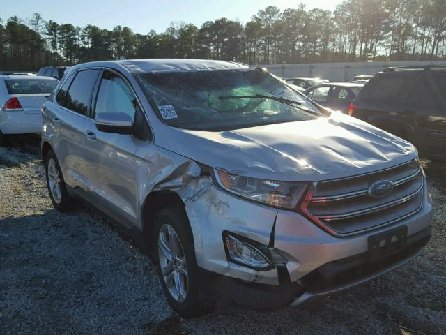 2FMPK4K91HBB91817 - 2017 FORD EDGE TITAN SILVER photo 1