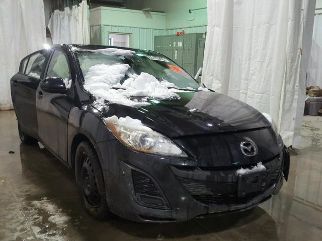 JM1BL1SG4A1274734 - 2010 MAZDA 3 I BLACK photo 1