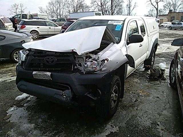 5TFTX4GN4FX047047 - 2015 TOYOTA TACOMA PRE WHITE photo 2