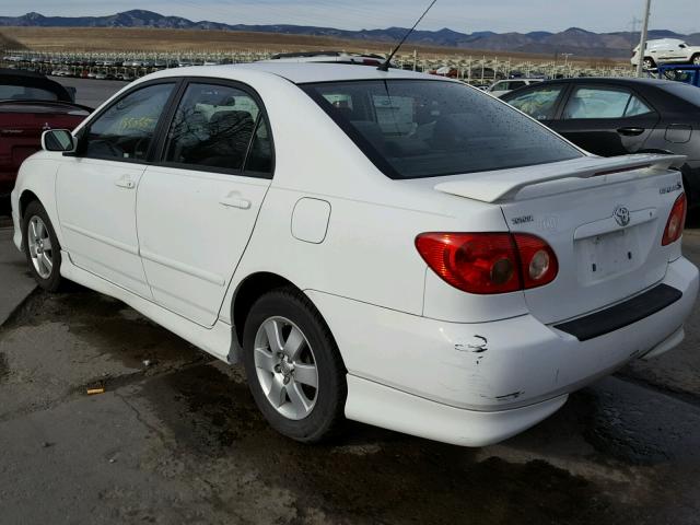 1NXBR32E18Z994845 - 2008 TOYOTA COROLLA CE WHITE photo 3