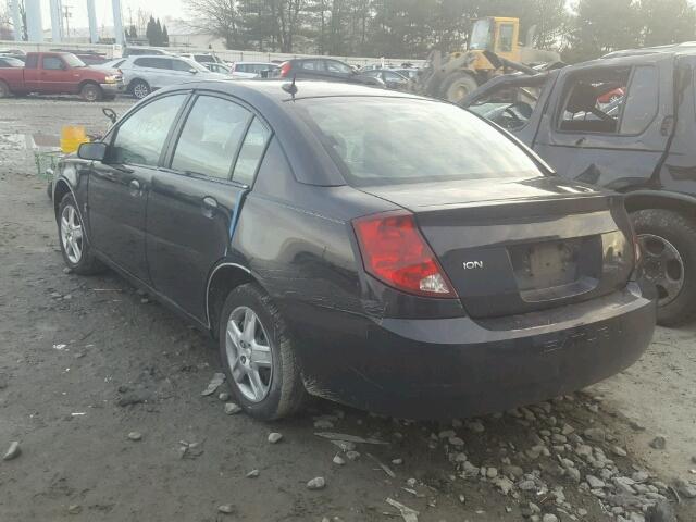 1G8AJ55F97Z141709 - 2007 SATURN ION LEVEL 黑色 照片 3