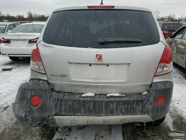 3GSCL33P98S508264 - 2008 SATURN VUE XE SILVER photo 9