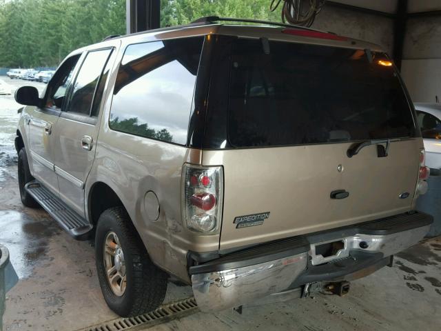 1FMRU16W31LA48777 - 2001 FORD EXPEDITION GOLD photo 3