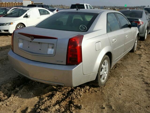 1G6DP577X70119474 - 2007 CADILLAC CTS HI FEA SILVER photo 4