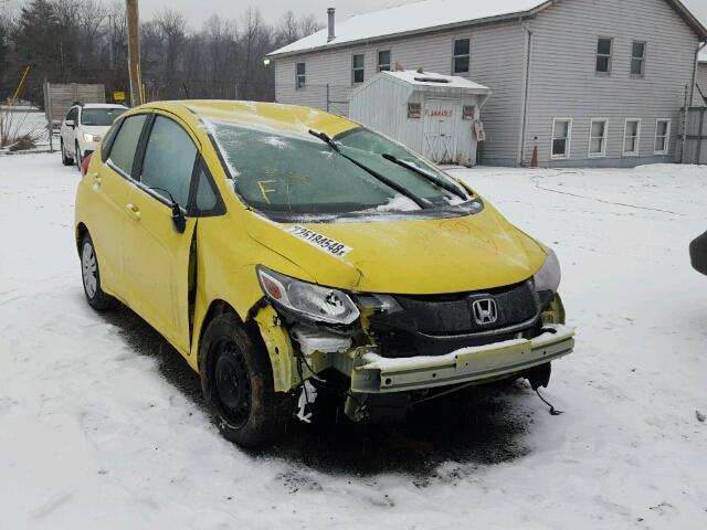 JHMGK5H52GX022782 - 2016 HONDA FIT LX GREEN photo 1