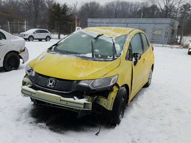 JHMGK5H52GX022782 - 2016 HONDA FIT LX GREEN photo 2