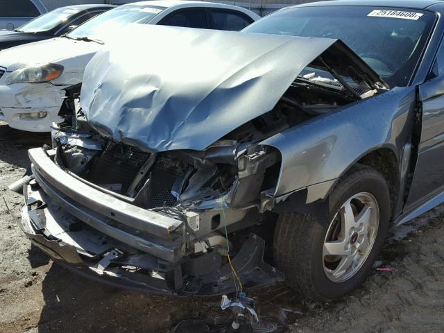 2G2WP522741311103 - 2004 PONTIAC GRAND PRIX GRAY photo 9