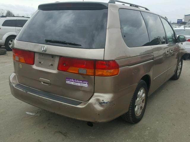 5FNRL18033B104139 - 2003 HONDA ODYSSEY EX TAN photo 4