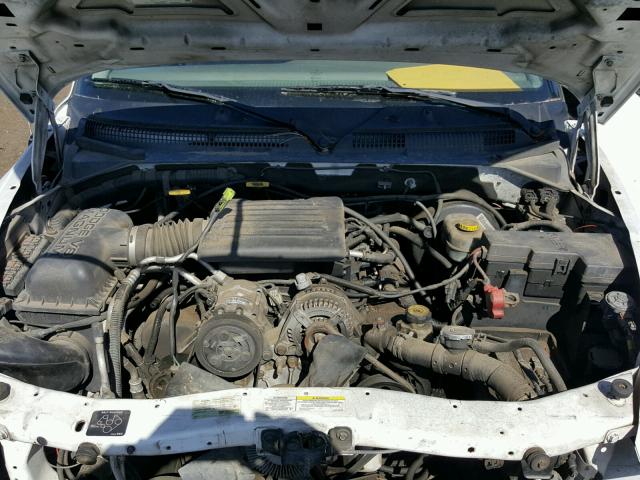 1B4HS38N42F210516 - 2002 DODGE DURANGO SP WHITE photo 7