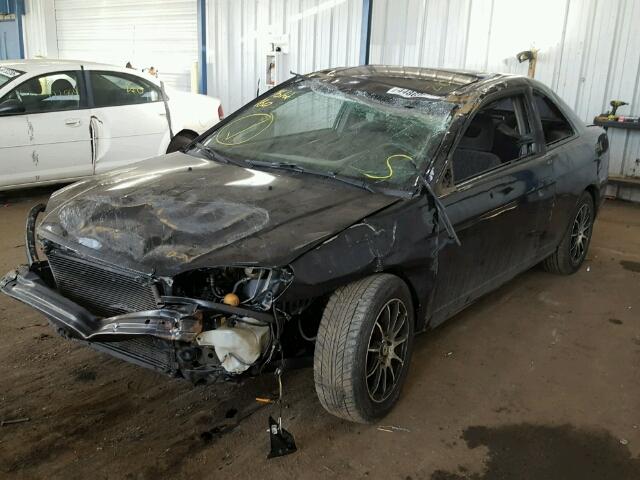 1HGEM21942L072115 - 2002 HONDA CIVIC EX BLACK photo 2