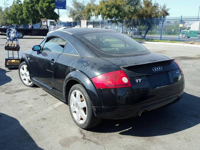 TRUUC28N1Y1010973 - 2000 AUDI TT QUATTRO BLACK photo 3