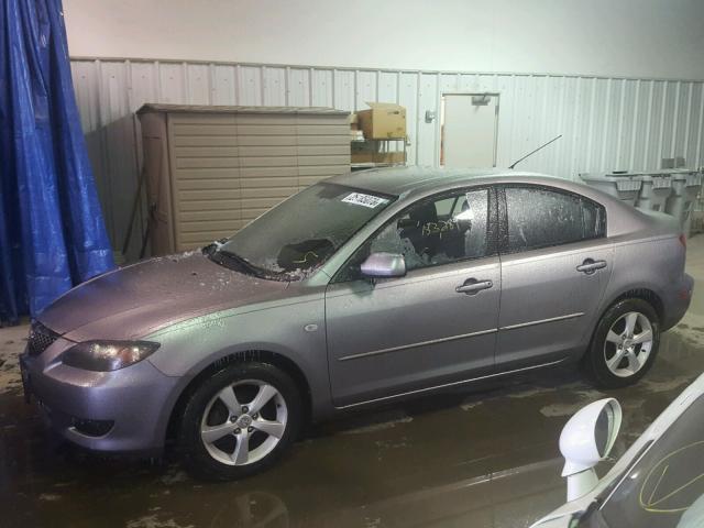 JM1BK12F651232484 - 2005 MAZDA 3 I GRAY photo 9