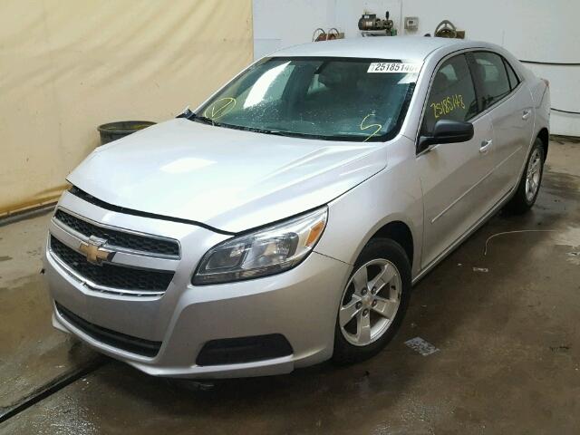 1G11B5SA2DF127765 - 2013 CHEVROLET MALIBU LS SILVER photo 2