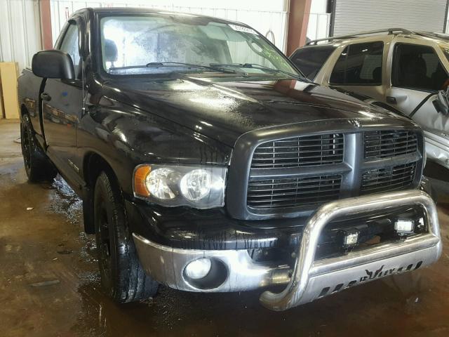 1D7HA16K75J523537 - 2005 DODGE RAM 1500 S BLACK photo 1