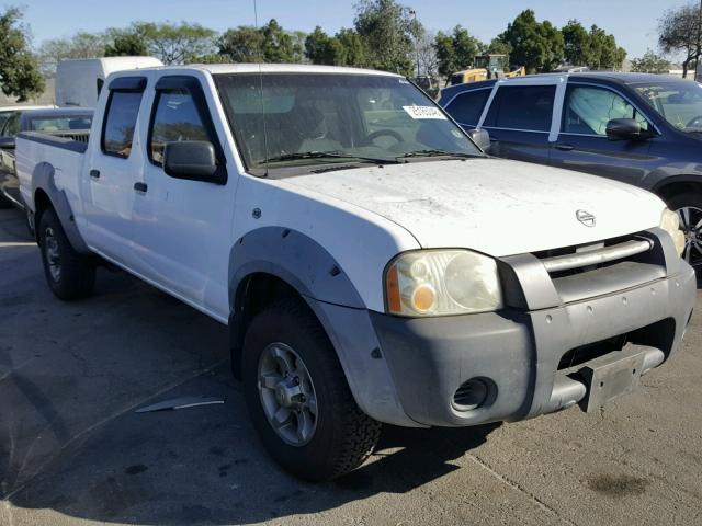 1N6ED29X43C423587 - 2003 NISSAN FRONTIER C WHITE photo 1