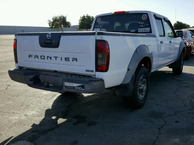 1N6ED29X43C423587 - 2003 NISSAN FRONTIER C WHITE photo 4