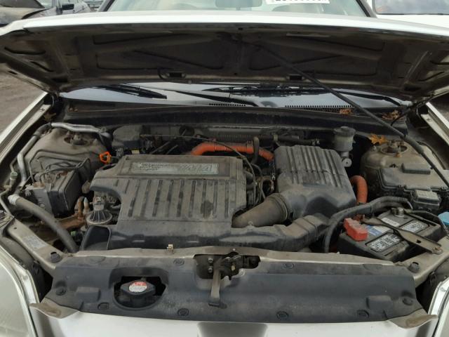 JHMES96693S028533 - 2003 HONDA CIVIC HYBR TAN photo 7