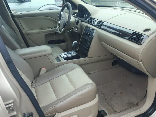 1MEHM40166G618025 - 2006 MERCURY MONTEGO LU BEIGE photo 5