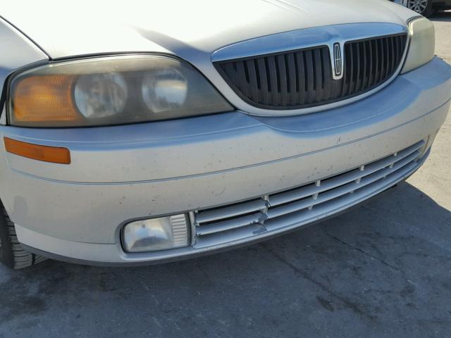 1LNHM87A51Y636142 - 2001 LINCOLN LS SILVER photo 9
