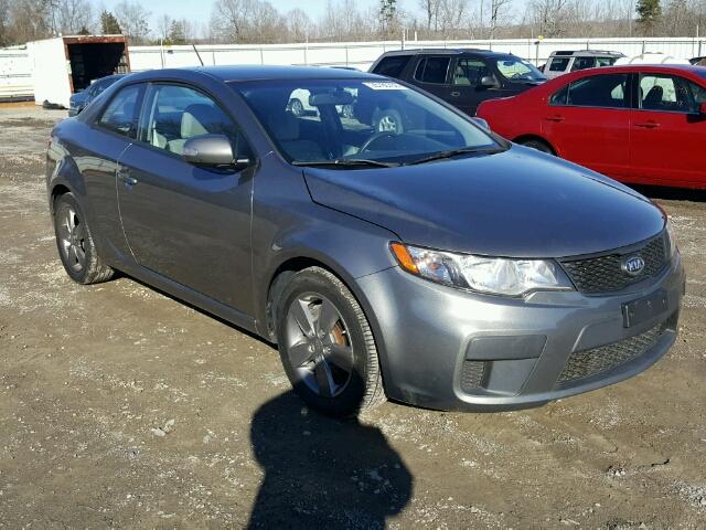 KNAFU6A28A5127050 - 2010 KIA FORTE EX GRAY photo 1