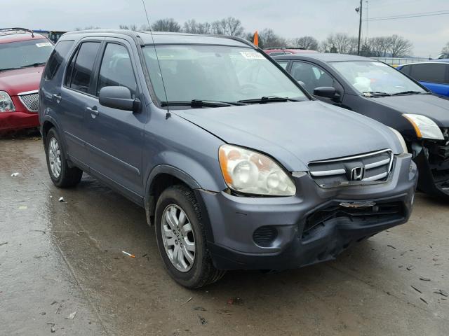 JHLRD78976C026029 - 2006 HONDA CR-V SE GRAY photo 1