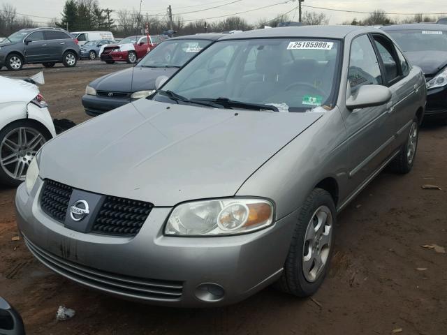 3N1CB51D06L618973 - 2006 NISSAN SENTRA 1.8 BEIGE photo 2