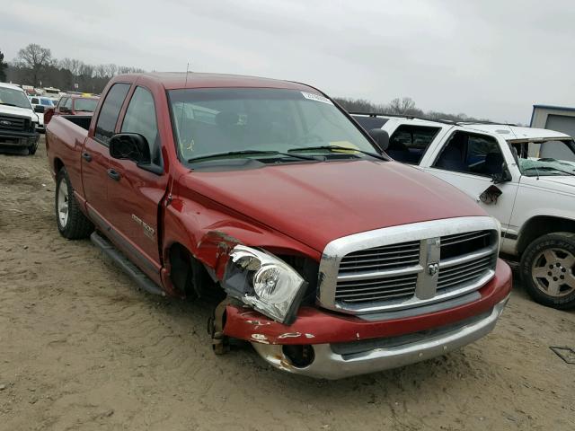 1D7HA18N36S680596 - 2006 DODGE RAM 1500 S RED photo 1