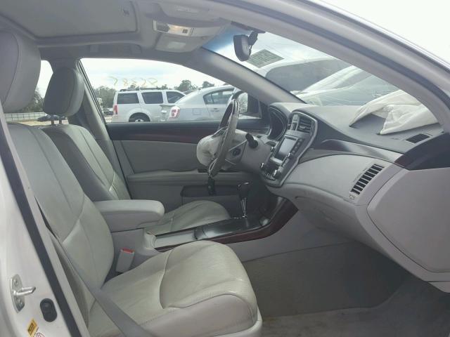4T1BK3DB6BU391405 - 2011 TOYOTA AVALON BAS Beyaz fotoğraf 5