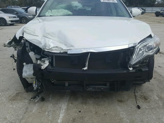 4T1BK3DB6BU391405 - 2011 TOYOTA AVALON BAS Beyaz fotoğraf 9