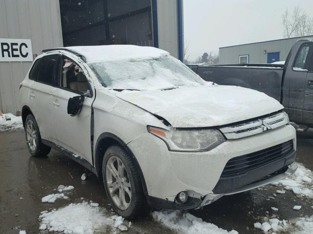 JA4AZ3A39FZ002302 - 2015 MITSUBISHI OUTLANDER WHITE photo 1