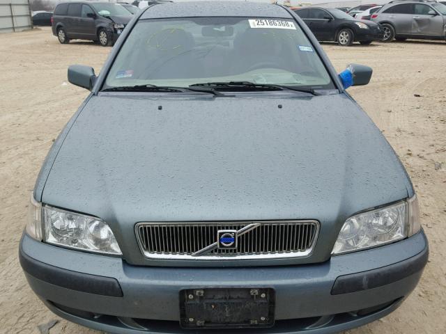 YV1VS29532F813174 - 2002 VOLVO S40 1.9T GREEN photo 9