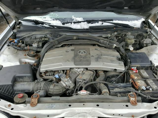 JH4KA966X2C002201 - 2002 ACURA 3.5RL SILVER photo 7