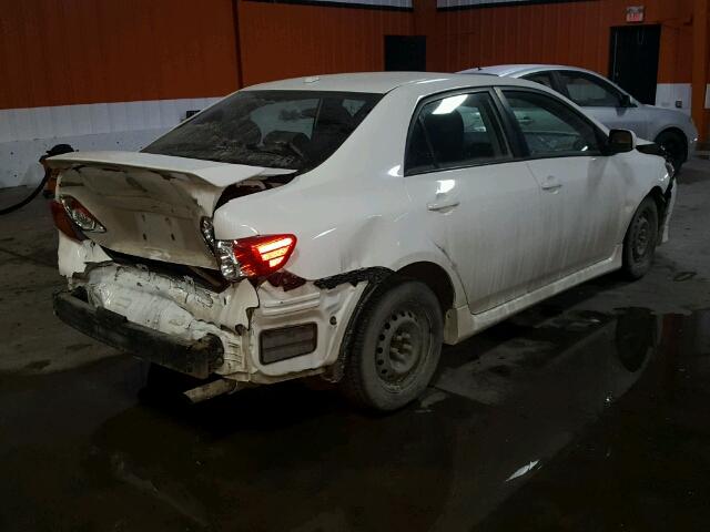 2T1BU4EE9AC268478 - 2010 TOYOTA COROLLA BA BROWN photo 4