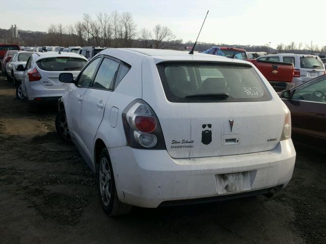 5Y2SP67009Z418810 - 2009 PONTIAC VIBE WHITE photo 3