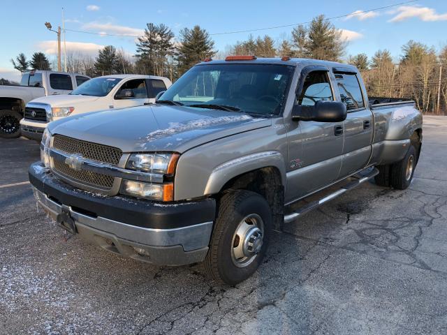 1GCJK33143F144866 - 2003 CHEVROLET SILVERADO GRAY photo 2