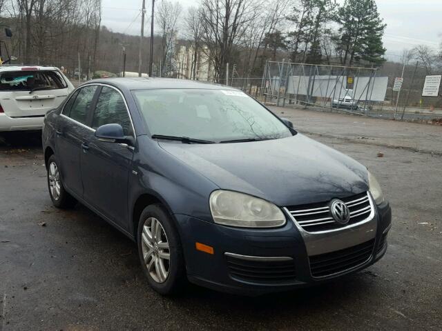 3VWCT71K86M058289 - 2006 VOLKSWAGEN JETTA TDI BLUE photo 1